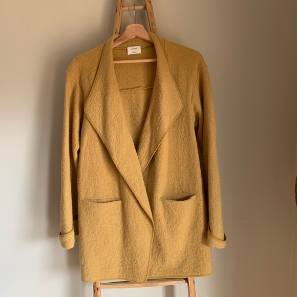 Aritzia Wilfred 100% Merino Wool Fall Jacket / Cardigan - Picture 2 of 6
